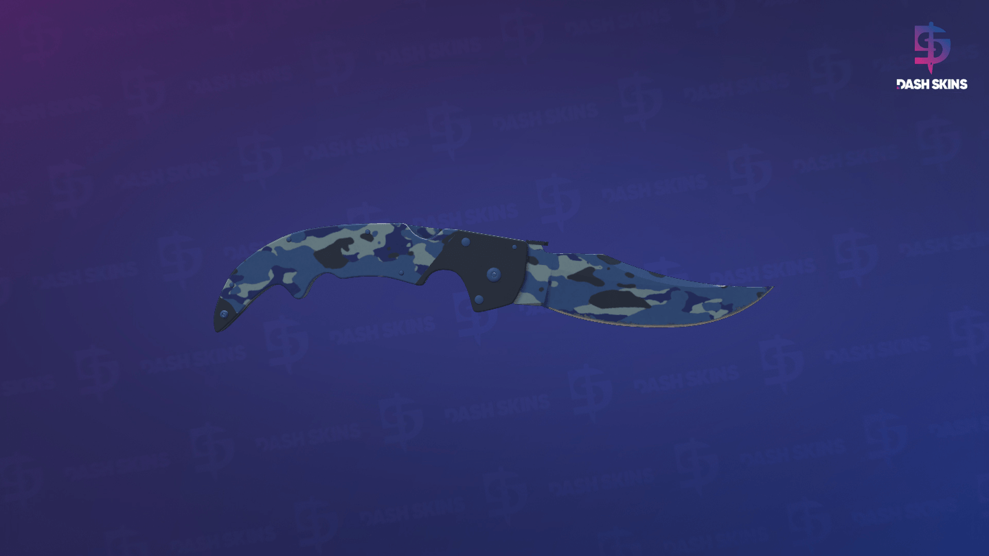 ★ Falchion Knife | Bright Water (Minimal Wear) Screenshot Playside