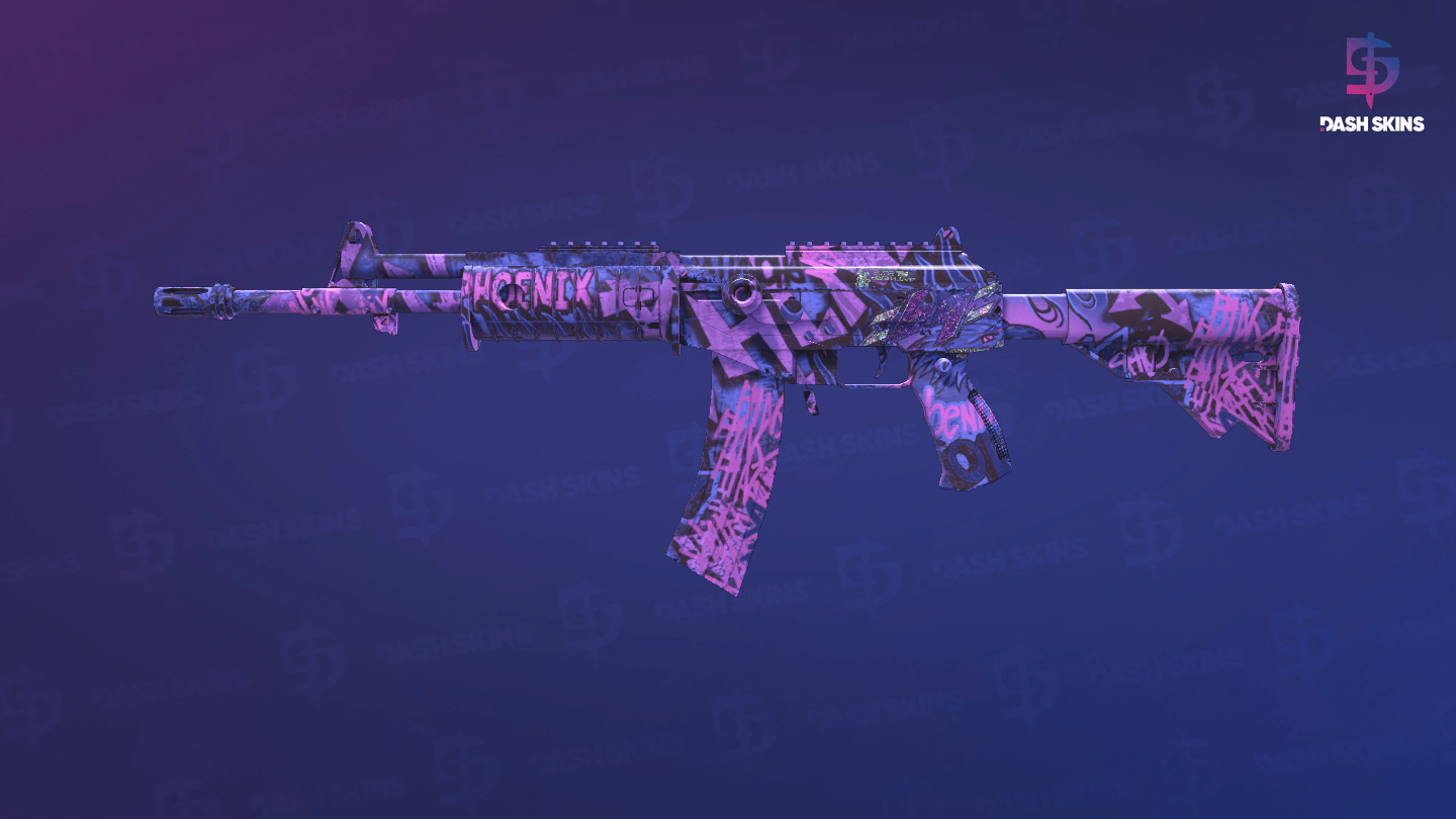 Galil AR | Phoenix Blacklight (Factory New) Screenshot Playside