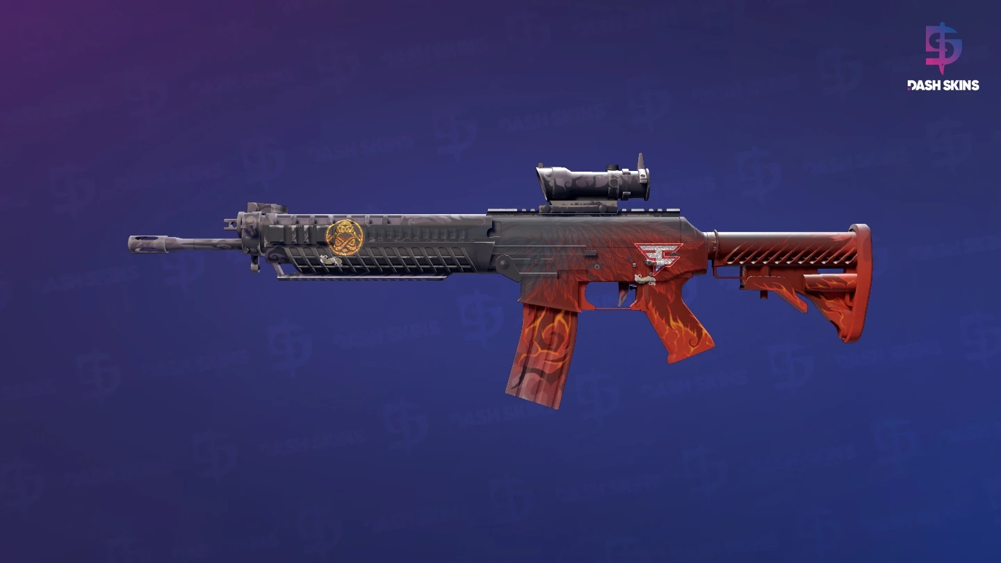 SG 553 | Darkwing (Field-Tested) Screenshot Playside