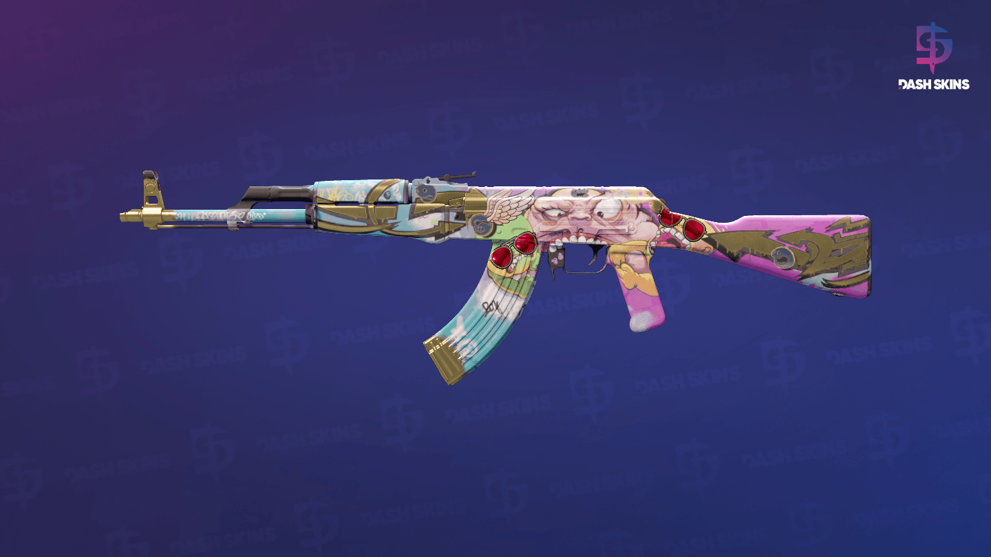 AK-47 | B the Monster (Minimal Wear) Screenshot Playside