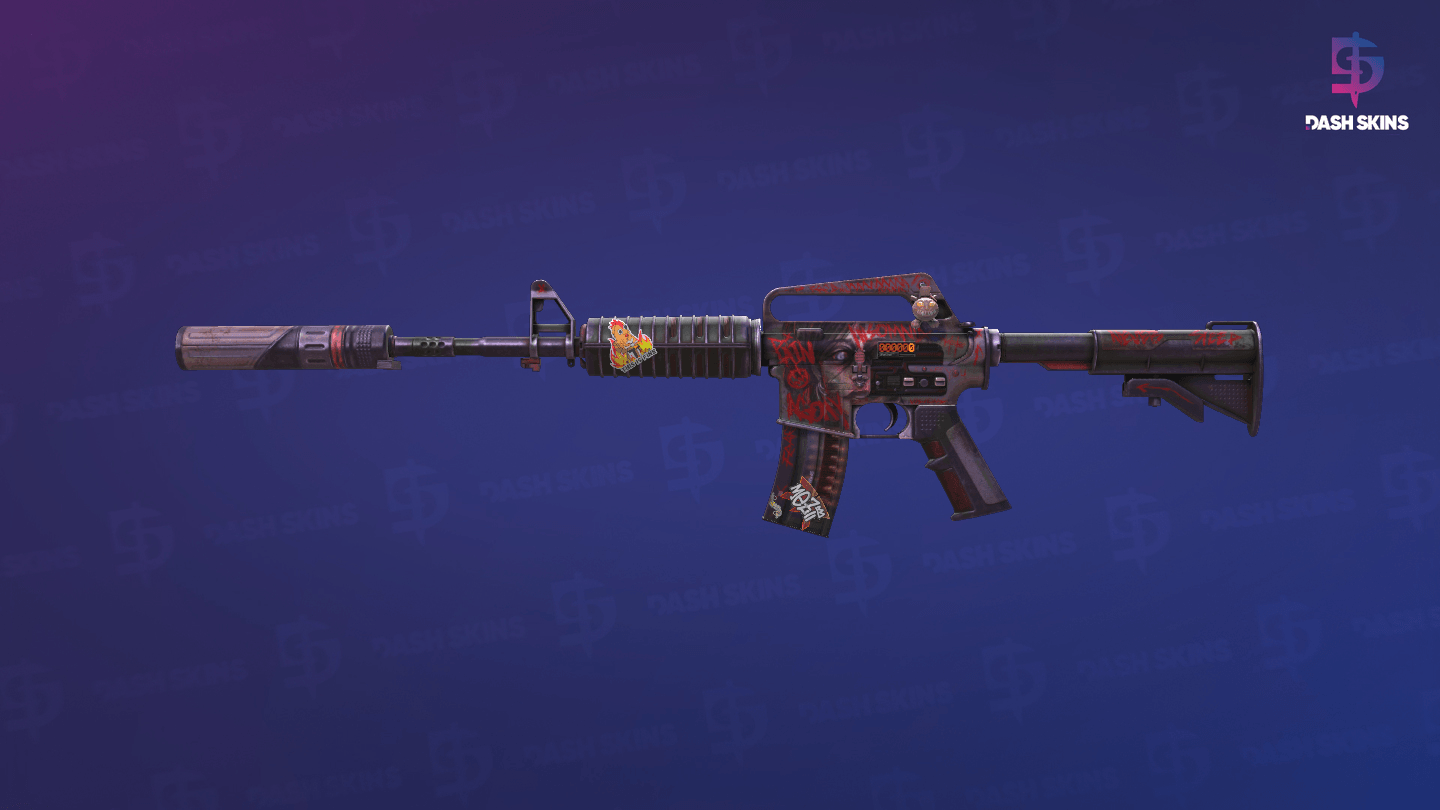 StatTrak™ M4A1-S | Night Terror (Field-Tested) Screenshot Playside