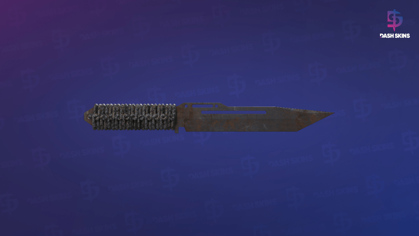 ★ Paracord Knife | Rust Coat (Battle-Scarred) Screenshot Playside