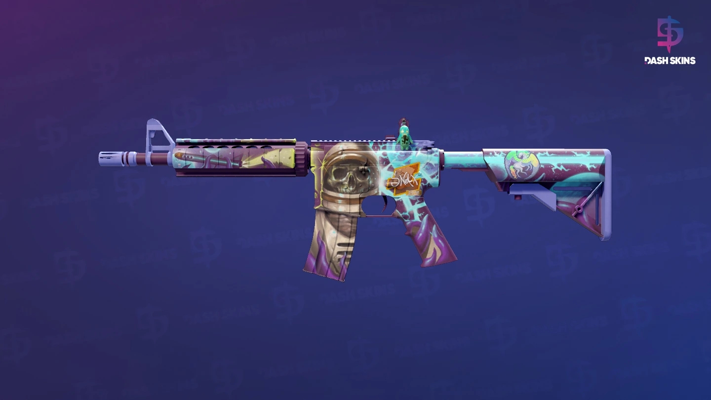 M4A4 | Desolate Space (Field-Tested) Screenshot Playside