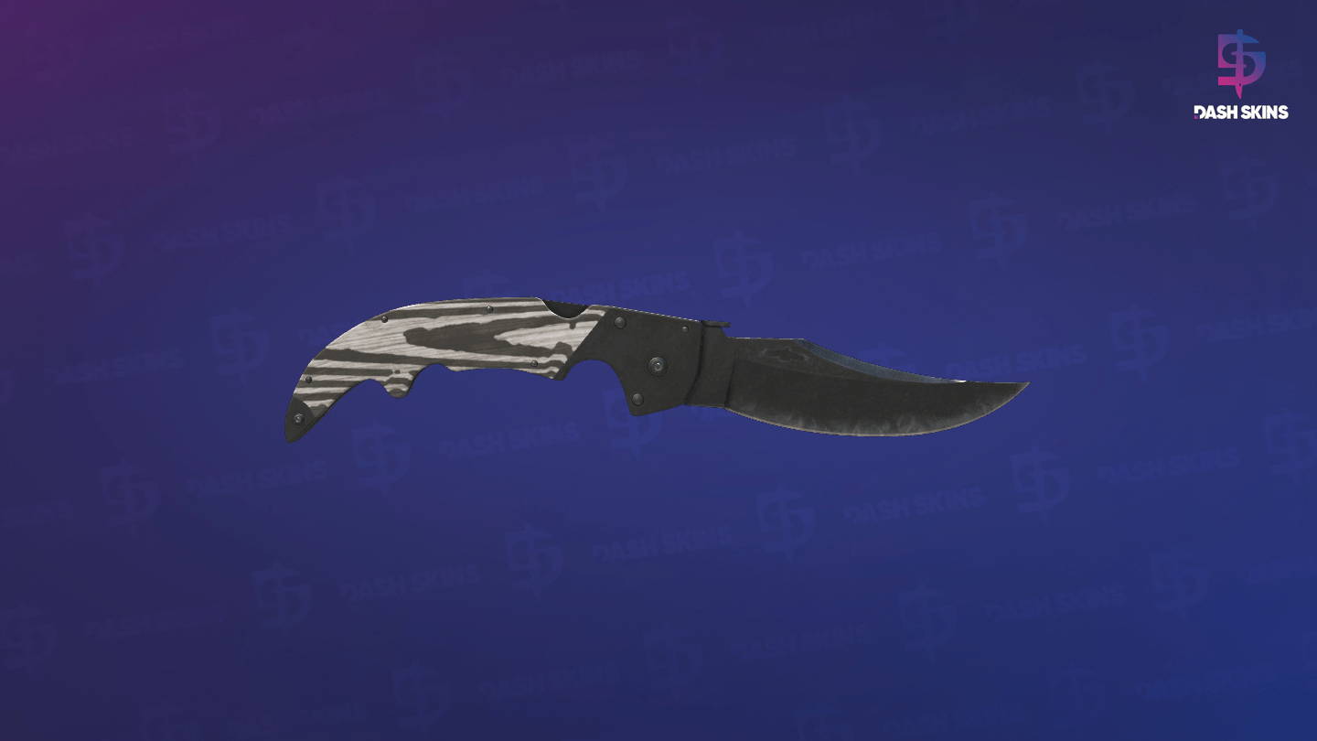 ★ Falchion Knife | Black Laminate (Field-Tested) Screenshot Playside