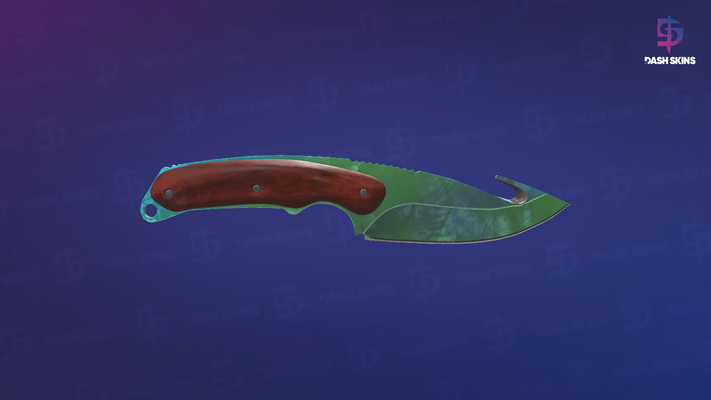 ★ Gut Knife | Gamma Doppler (Factory New) - Phase 4 Screenshot Playside