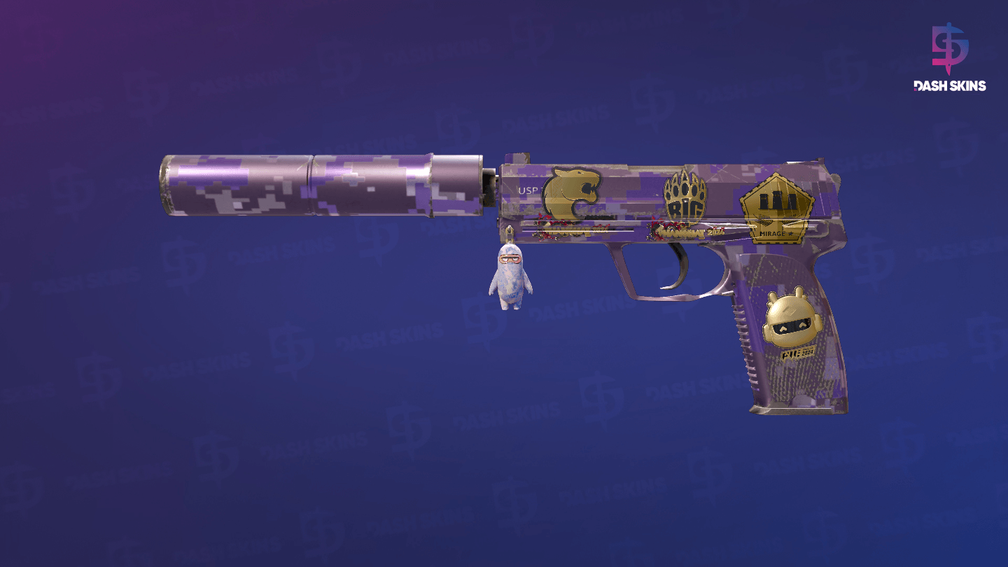 Souvenir USP-S | Purple DDPAT (Field-Tested) Screenshot Playside