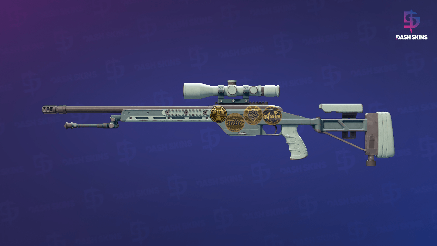 Souvenir SSG 08 | Blue Spruce (Field-Tested) Screenshot Playside