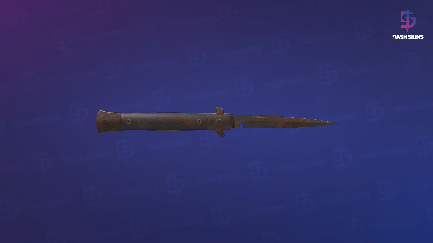 ★ Stiletto Knife | Rust Coat (Battle-Scarred) Screenshot Playside