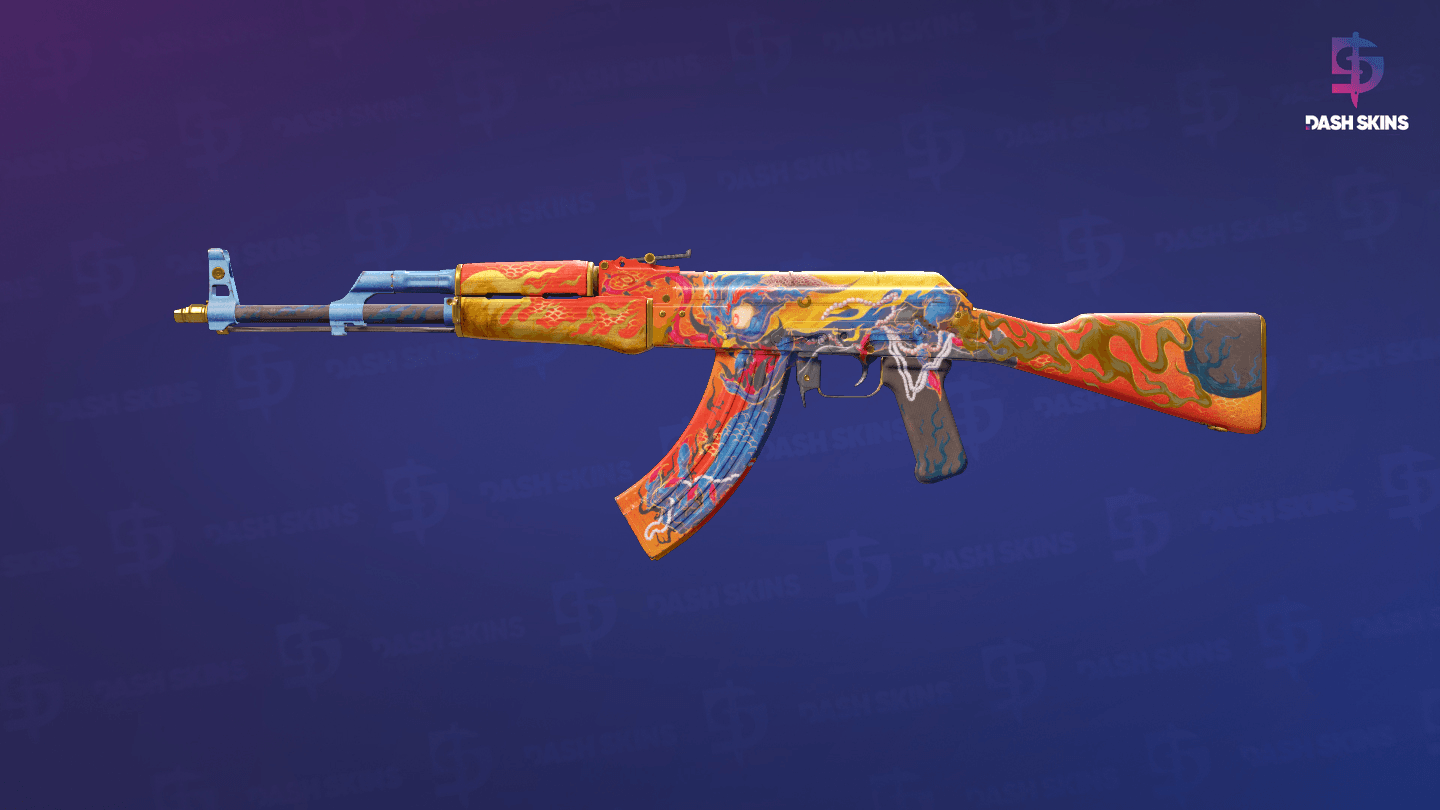 AK-47 | Consequence of the Jinn (Field-Tested) Screenshot Playside
