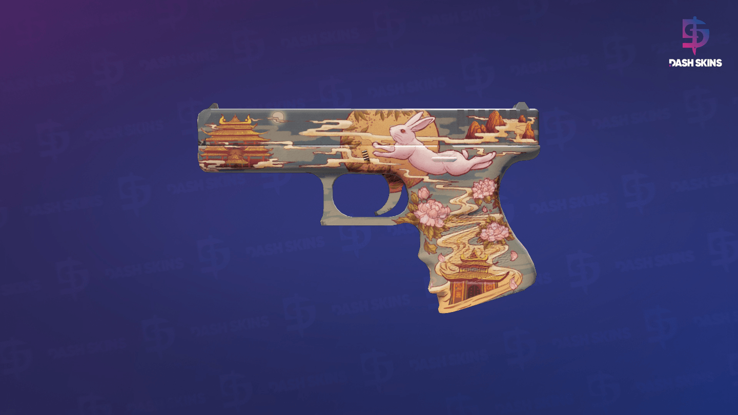 Glock-18 | Umbral Rabbit (Minimal Wear) Screenshot Playside