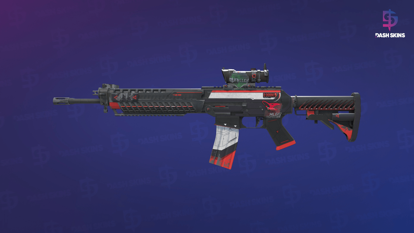 StatTrak™ SG 553 | Cyrex (Field-Tested) Screenshot Playside