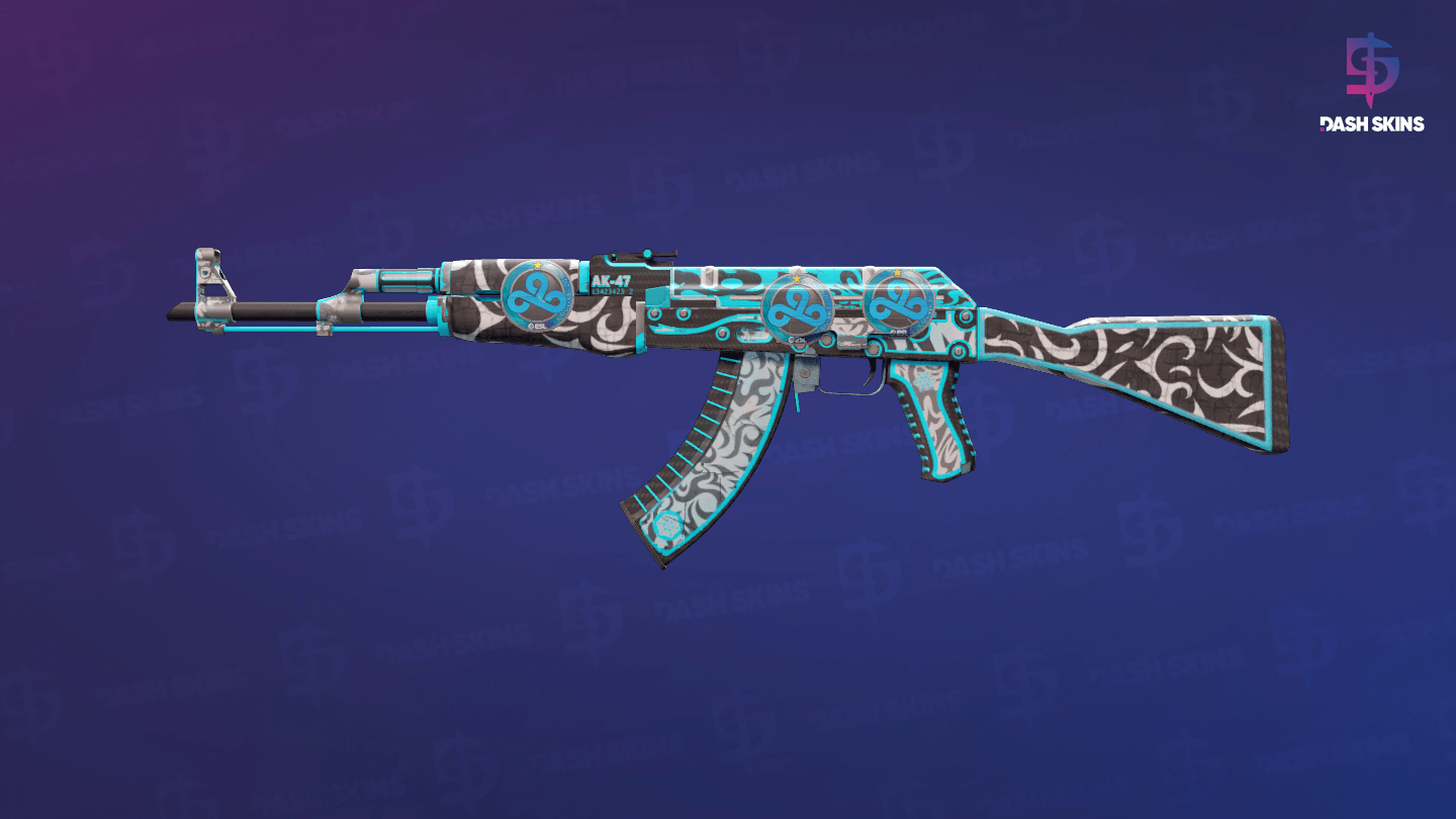 AK-47 | Frontside Misty (Field-Tested) Screenshot Playside