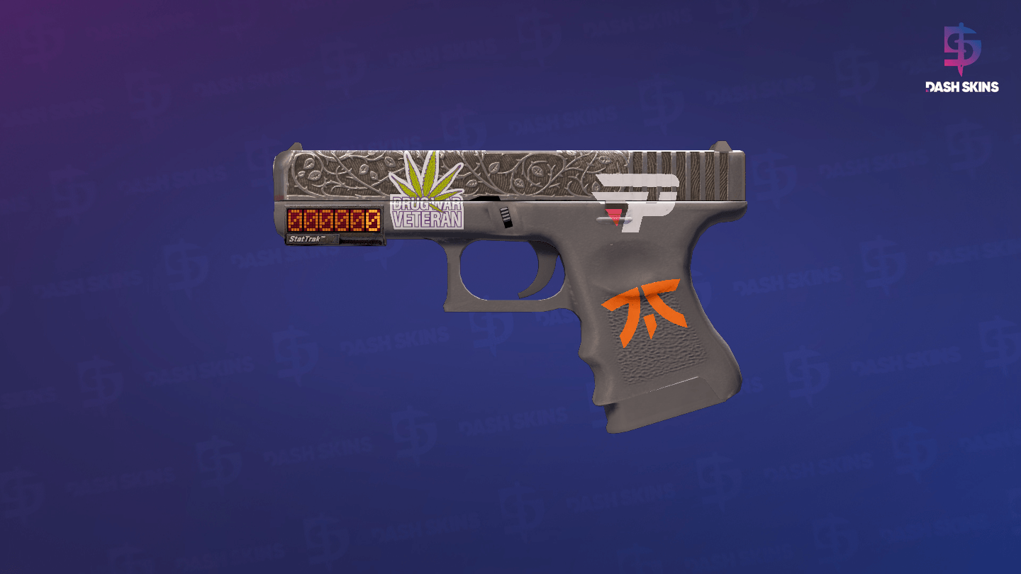 StatTrak™ Glock-18 | Ironwork (Well-Worn) Screenshot Playside