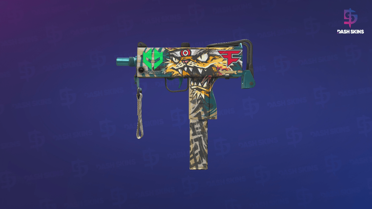 MAC-10 | Cat Fight (Field-Tested) Screenshot Playside
