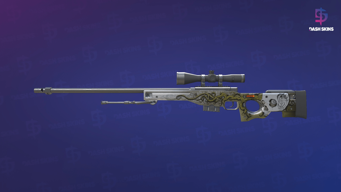 StatTrak™ AWP | Worm God (Minimal Wear) Screenshot Playside