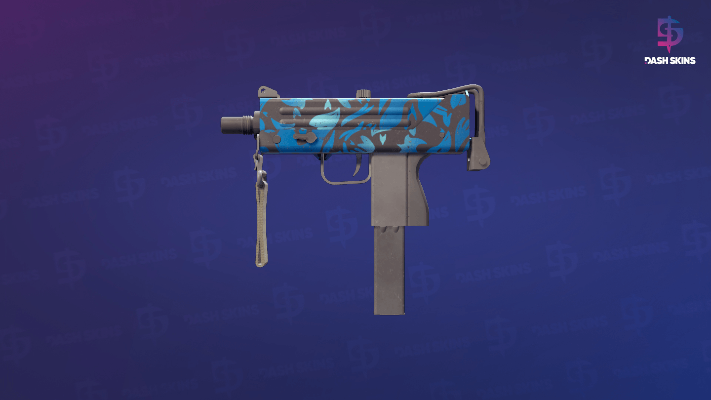 MAC-10 | Oceanic (Field-Tested) Screenshot Playside