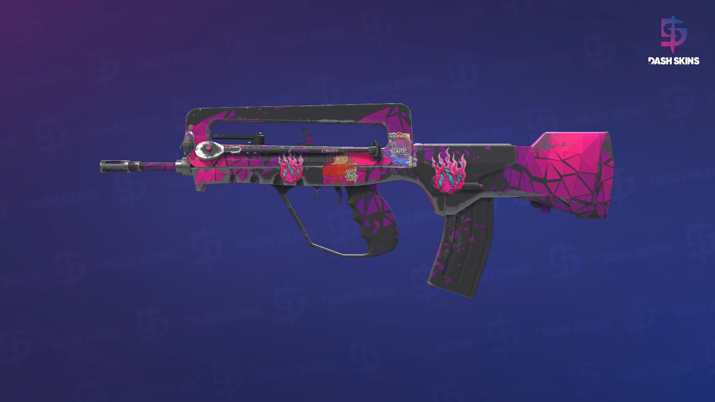 FAMAS | Pulse (Field-Tested) Screenshot Playside
