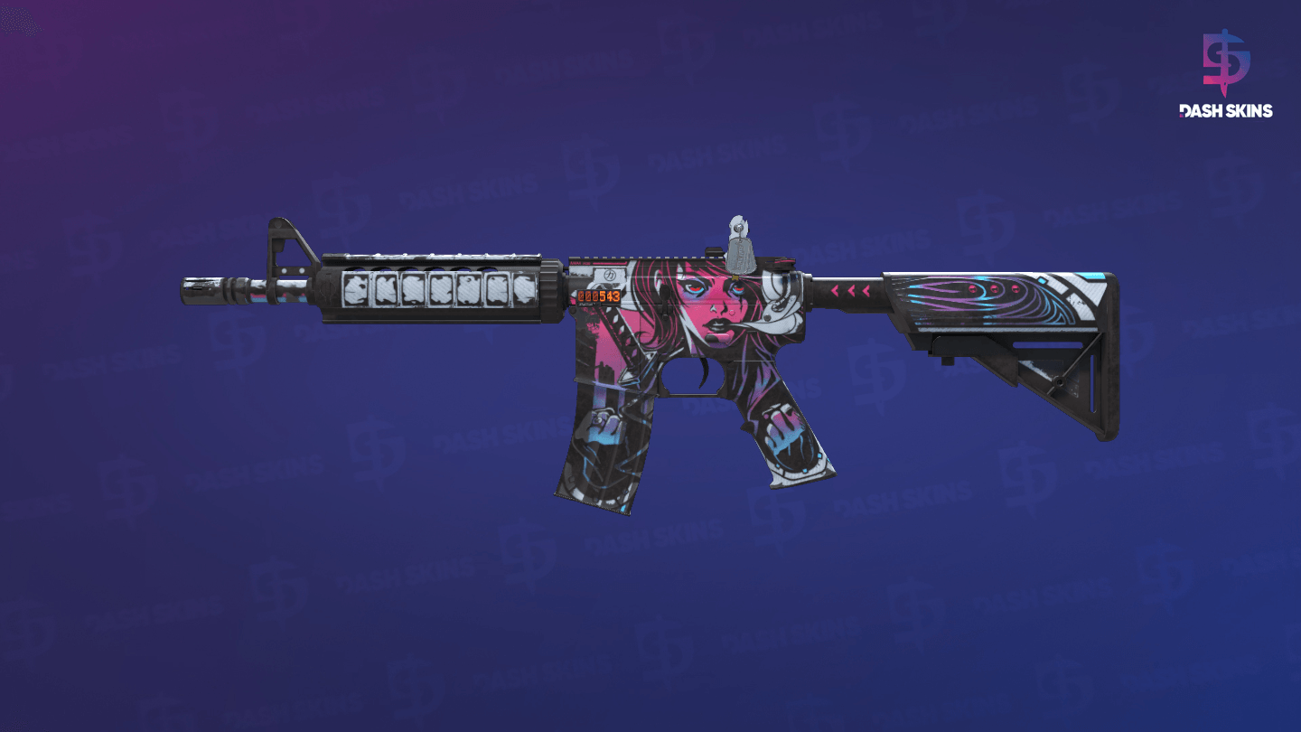 StatTrak™ M4A4 | Neo-Noir (Field-Tested) Screenshot Playside