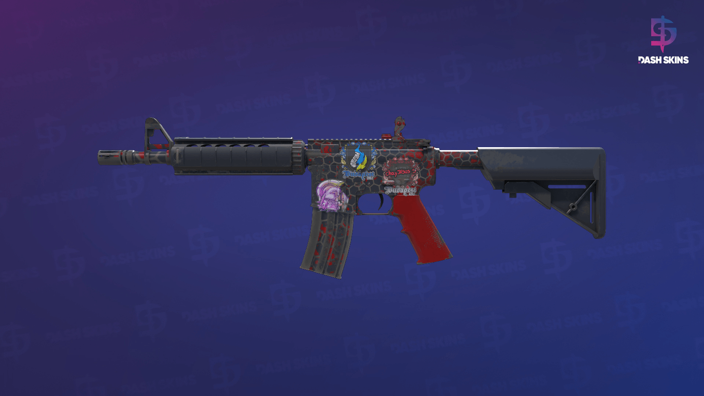 M4A4 | Converter (Minimal Wear) Screenshot Playside