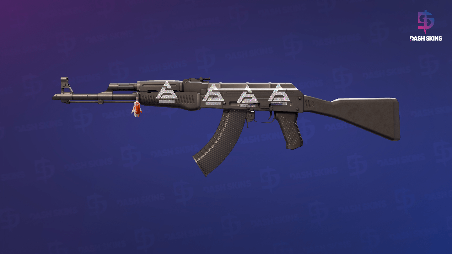 AK-47 | Slate (Well-Worn) Screenshot Playside