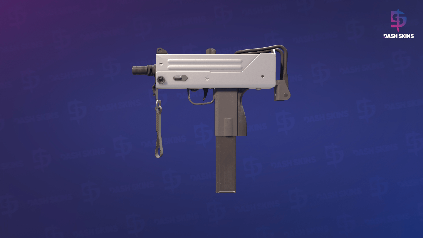 MAC-10 | Silver (Factory New) Screenshot Playside