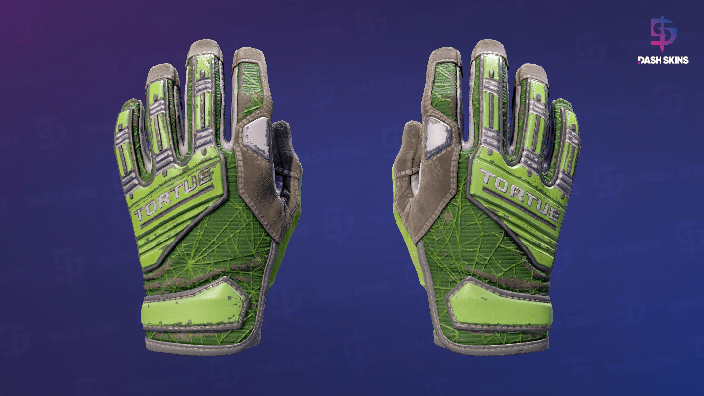 ★ Specialist Gloves | Emerald Web (Battle-Scarred) Screenshot Playside