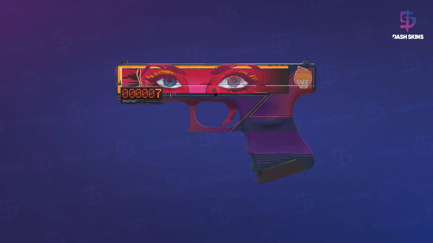 StatTrak™ Glock-18 | Vogue (Minimal Wear) Screenshot Playside