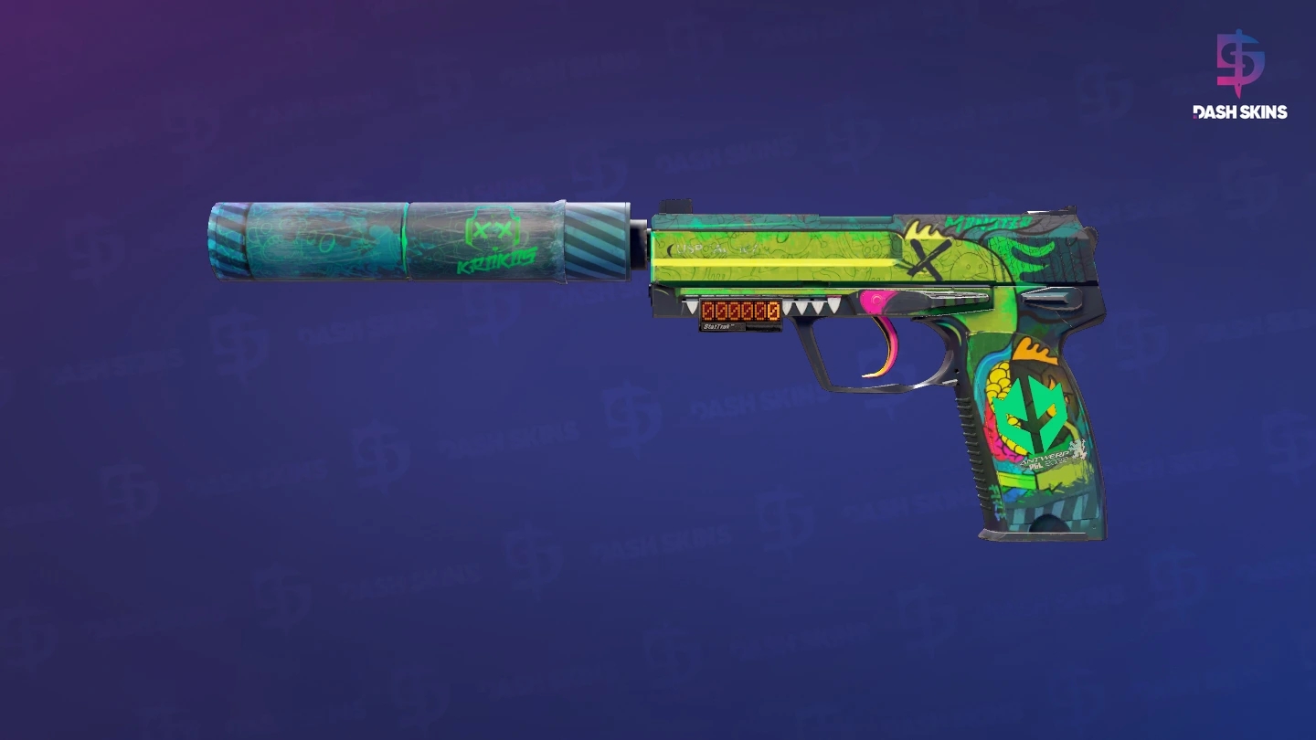 StatTrak™ USP-S | Monster Mashup (Factory New) Screenshot Playside