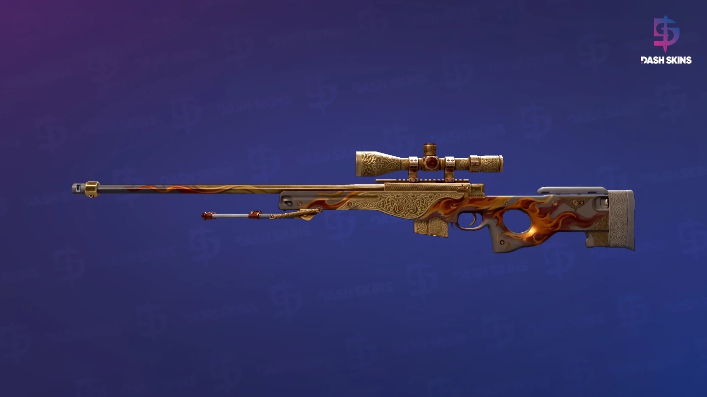 AWP | Sovereign Flame (Field-Tested) Screenshot Playside