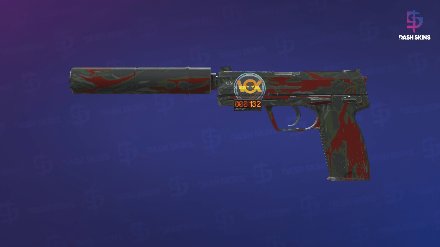 StatTrak™ USP-S | Blood Tiger (Minimal Wear) Screenshot Playside
