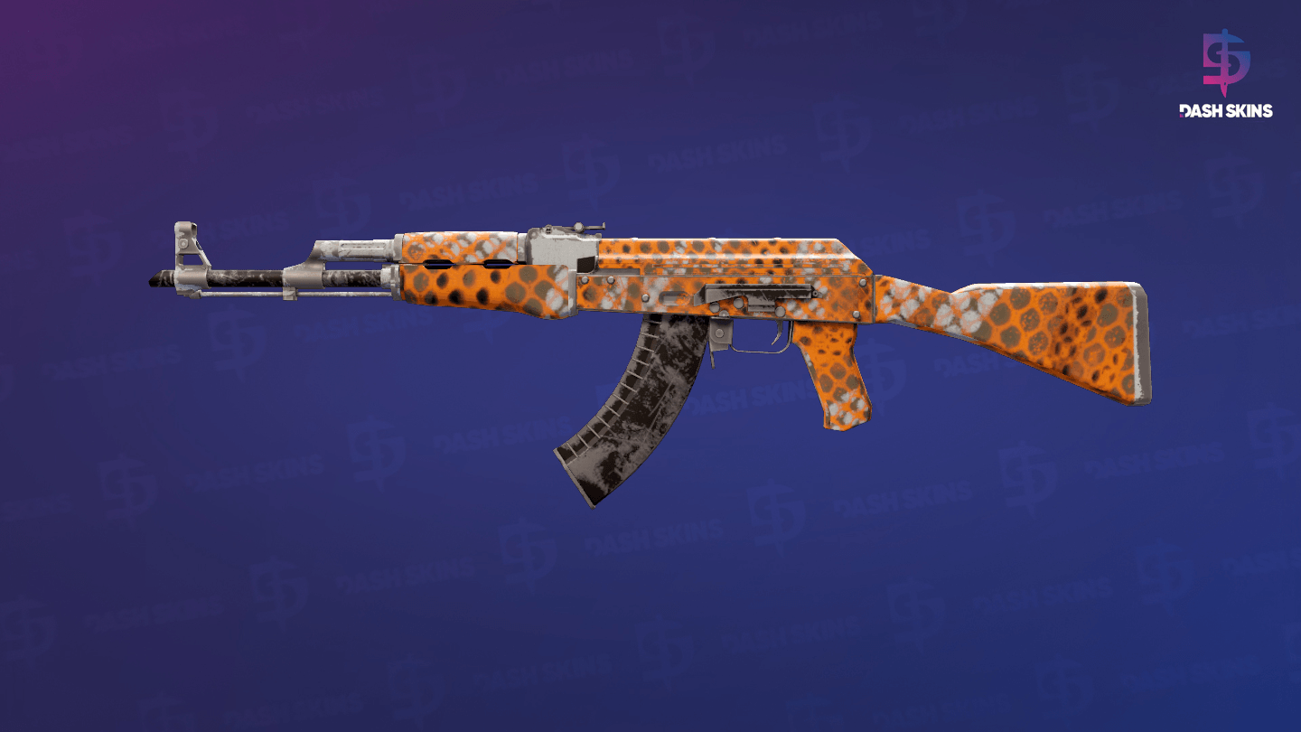 AK-47 | Safety Net (Well-Worn) Screenshot Playside