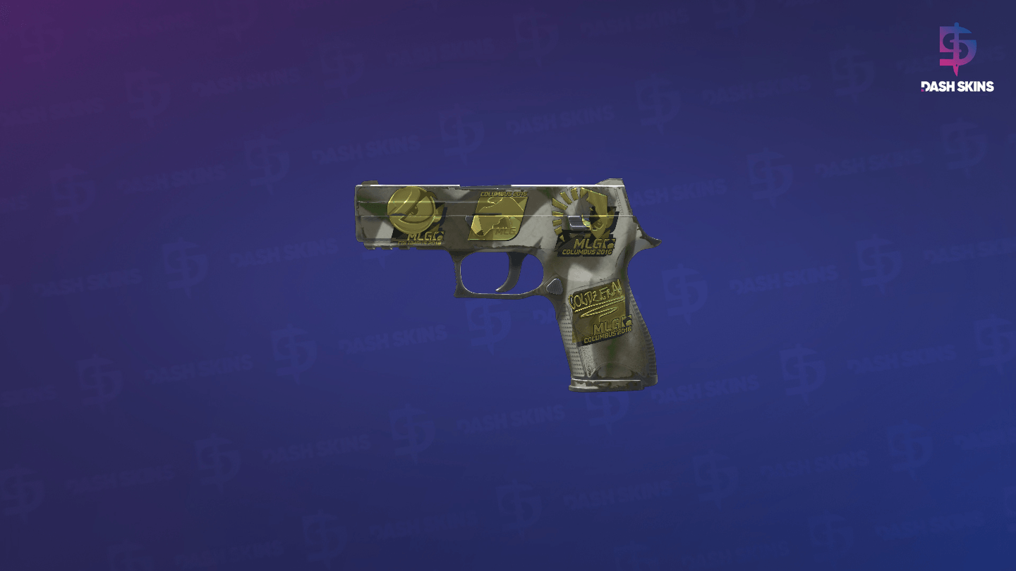 Souvenir P250 | Bone Mask (Field-Tested) Screenshot Playside