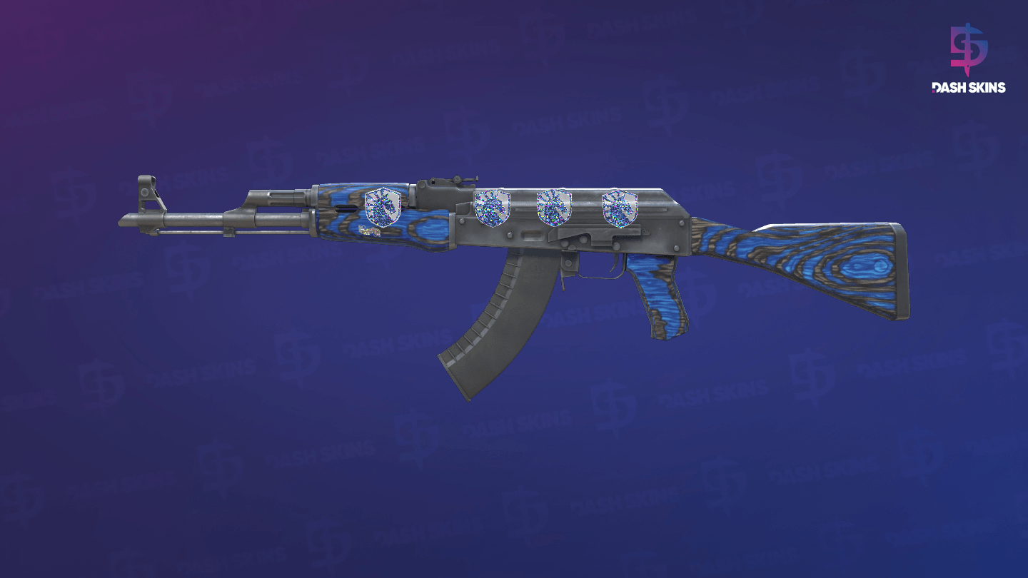 AK-47 | Blue Laminate (Field-Tested) Screenshot Playside