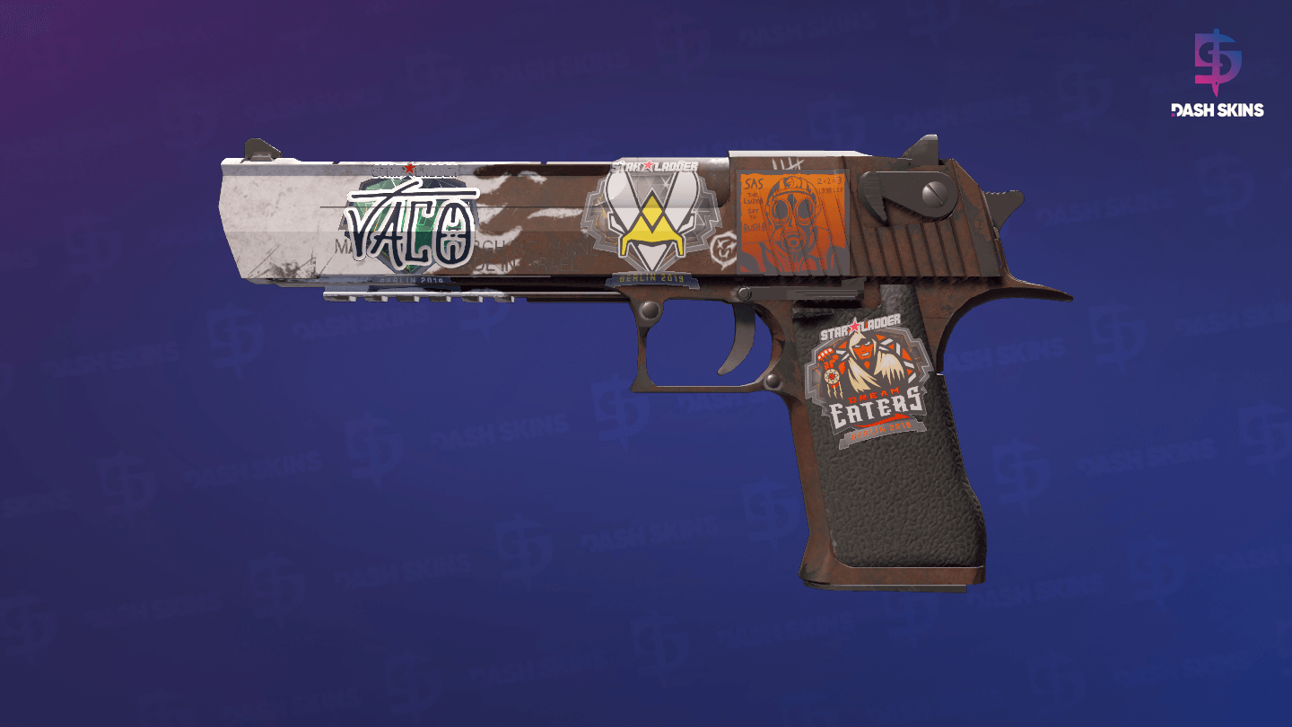 Desert Eagle | Oxide Blaze (Minimal Wear) Screenshot Playside