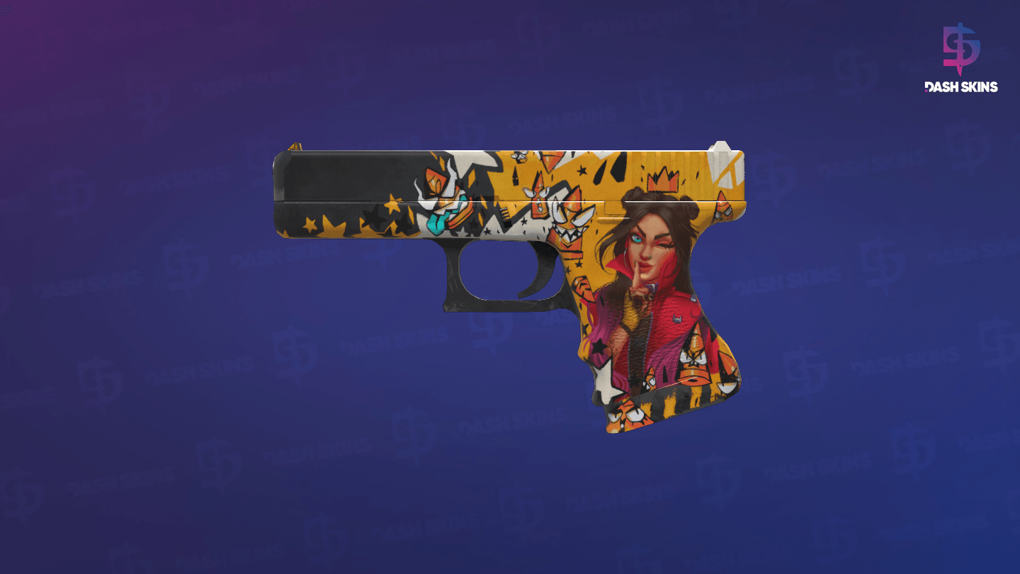 Glock-18 | Bullet Queen (Minimal Wear) Screenshot Playside