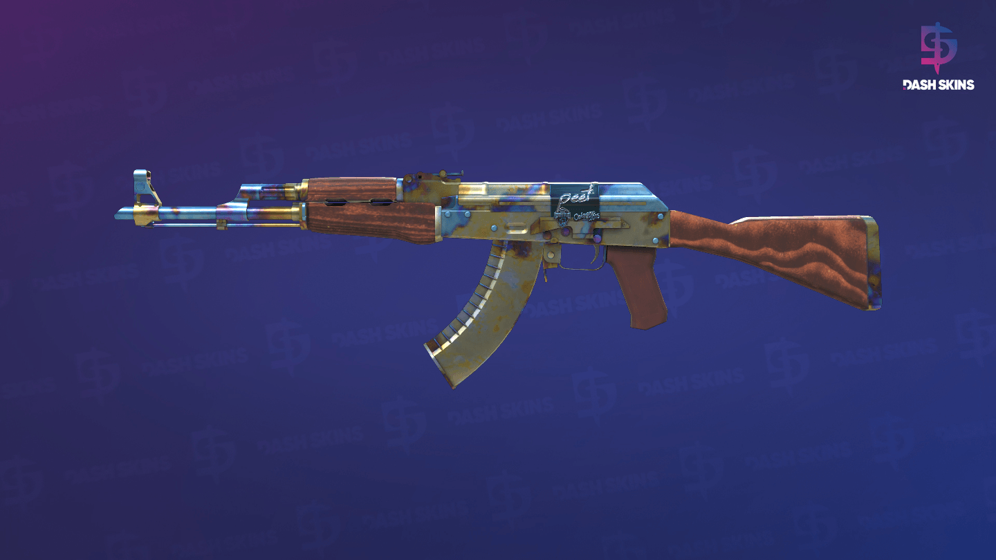 AK-47 | Case Hardened (Minimal Wear) Screenshot Playside