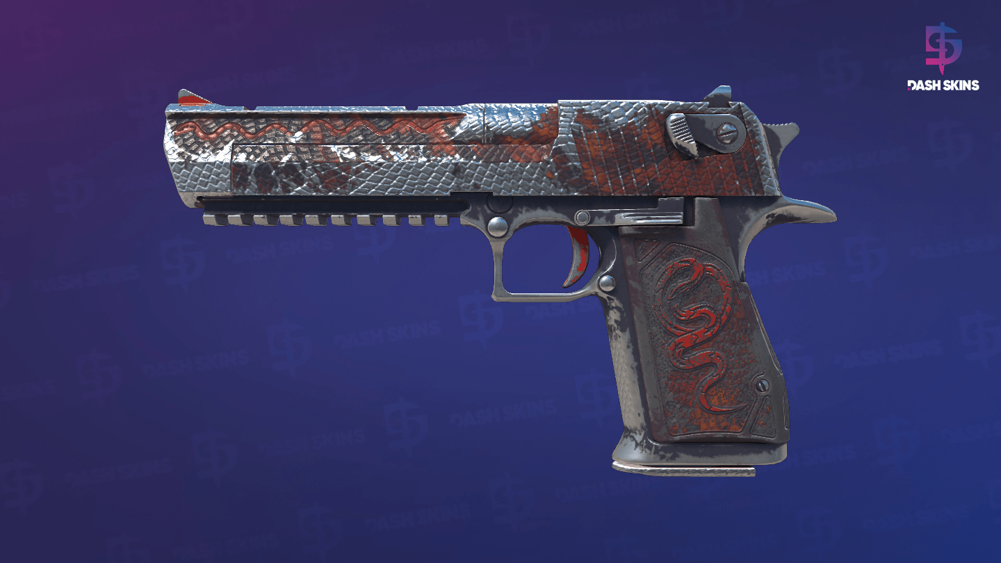 Desert Eagle | Serpent Strike (Battle-Scarred) Screenshot Playside