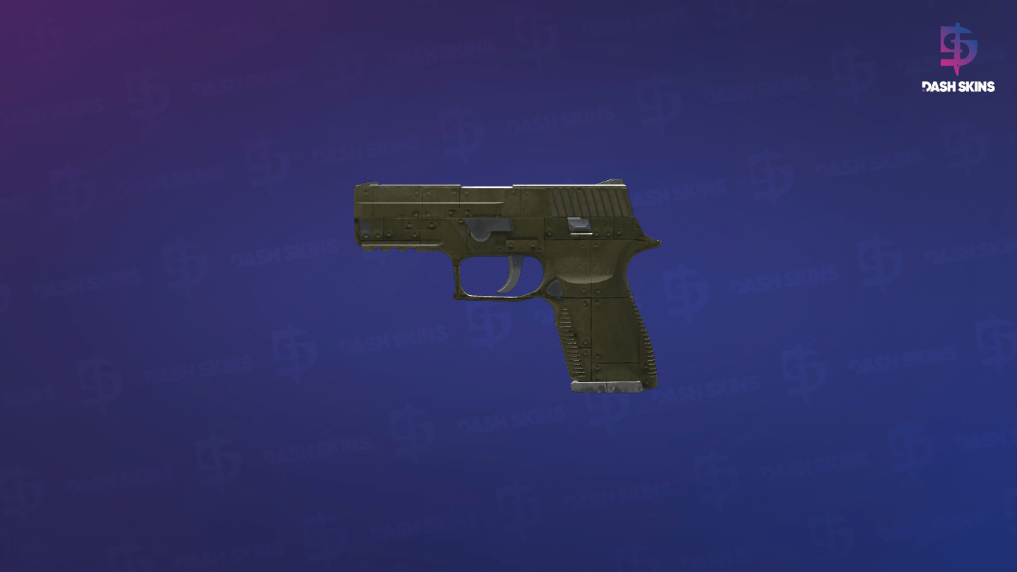 P250 | Iron Clad (Battle-Scarred) Screenshot Playside