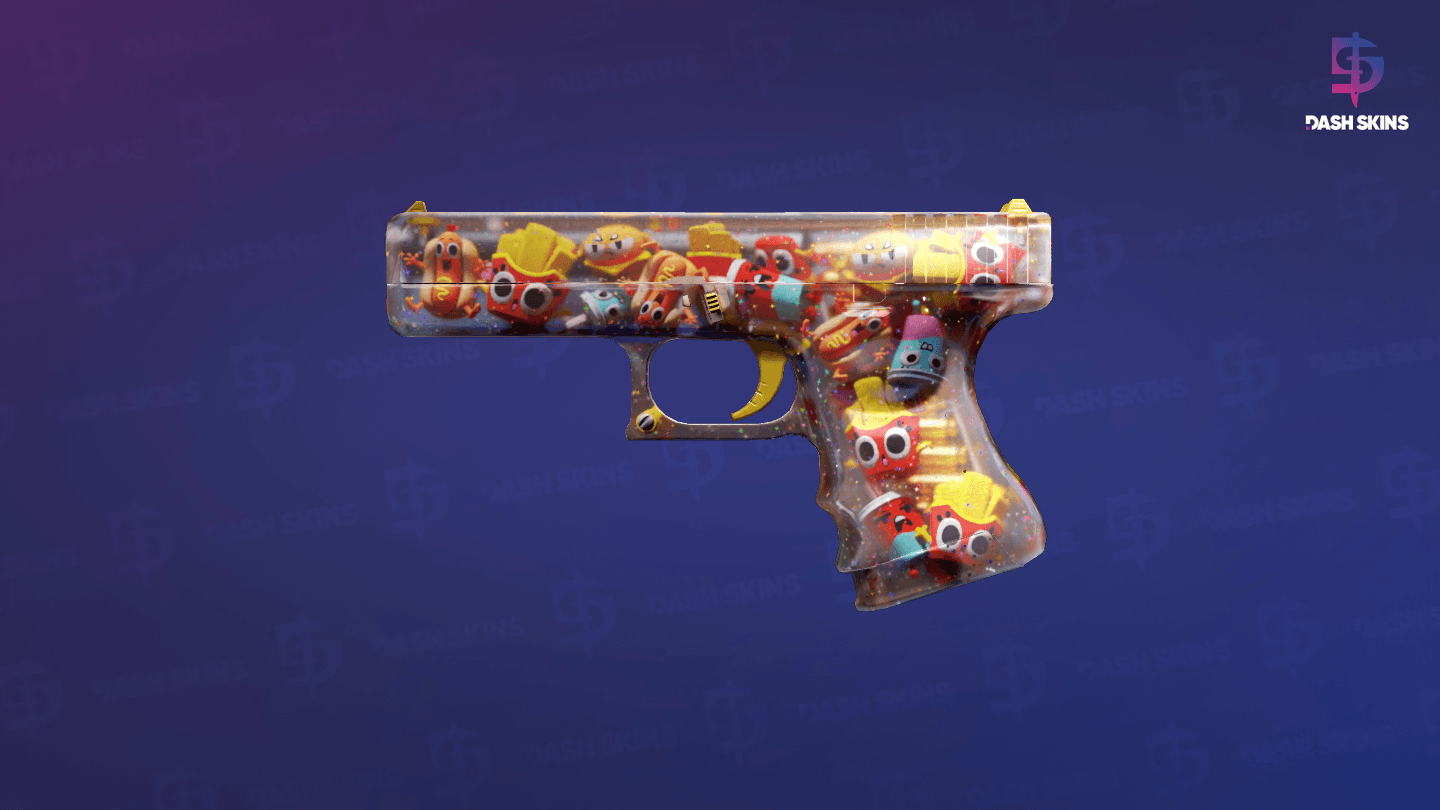 Glock-18 | Snack Attack (Well-Worn) Screenshot Playside