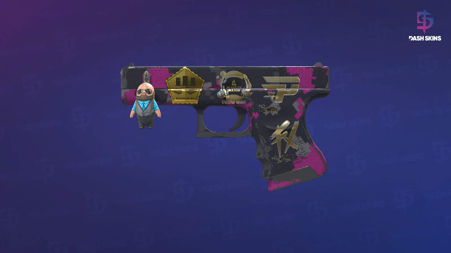 Souvenir Glock-18 | Pink DDPAT (Field-Tested) Screenshot Playside