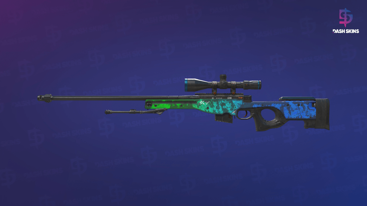 AWP | Ice Coaled (Battle-Scarred) Screenshot Playside