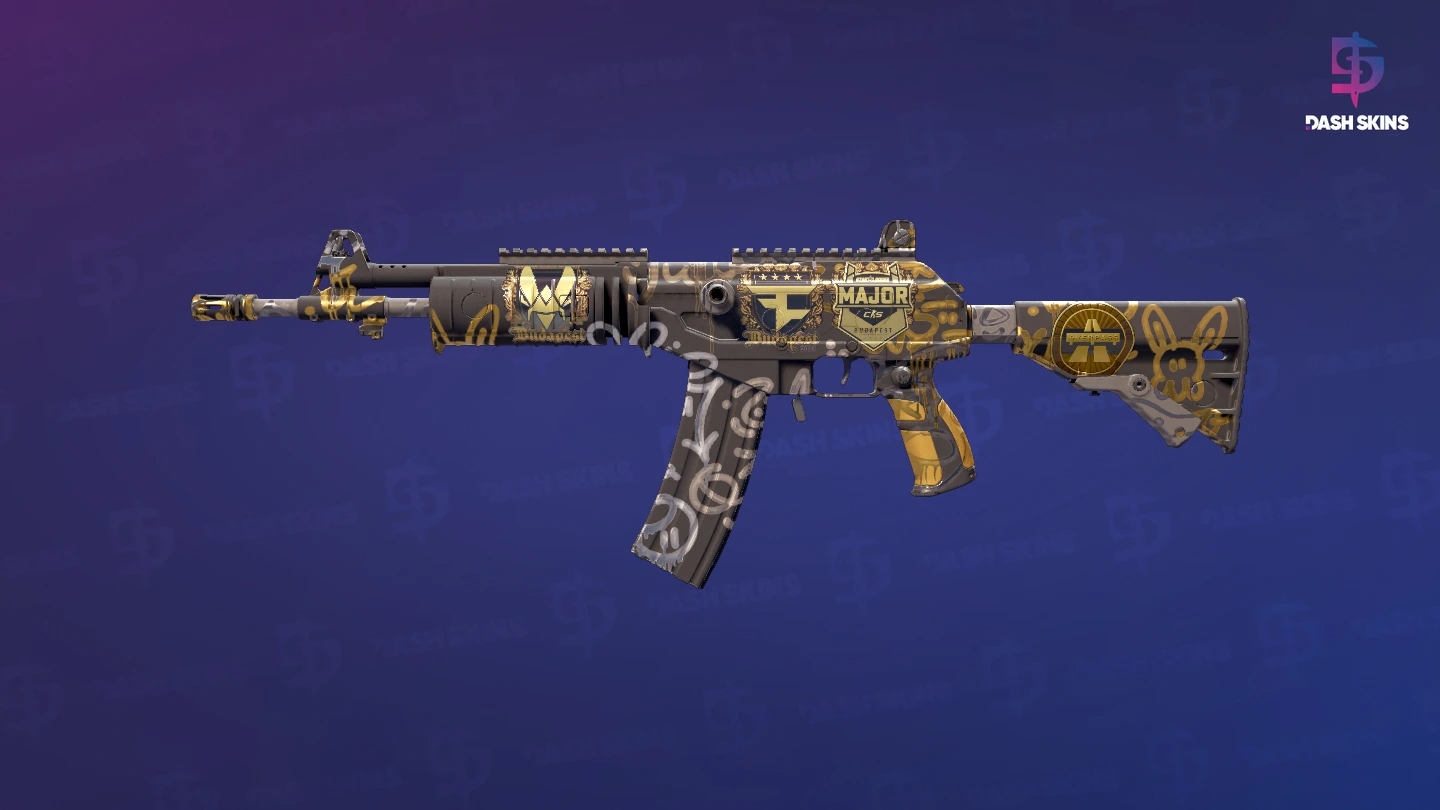 Souvenir Galil AR | Metallic Squeezer (Minimal Wear) Screenshot Playside