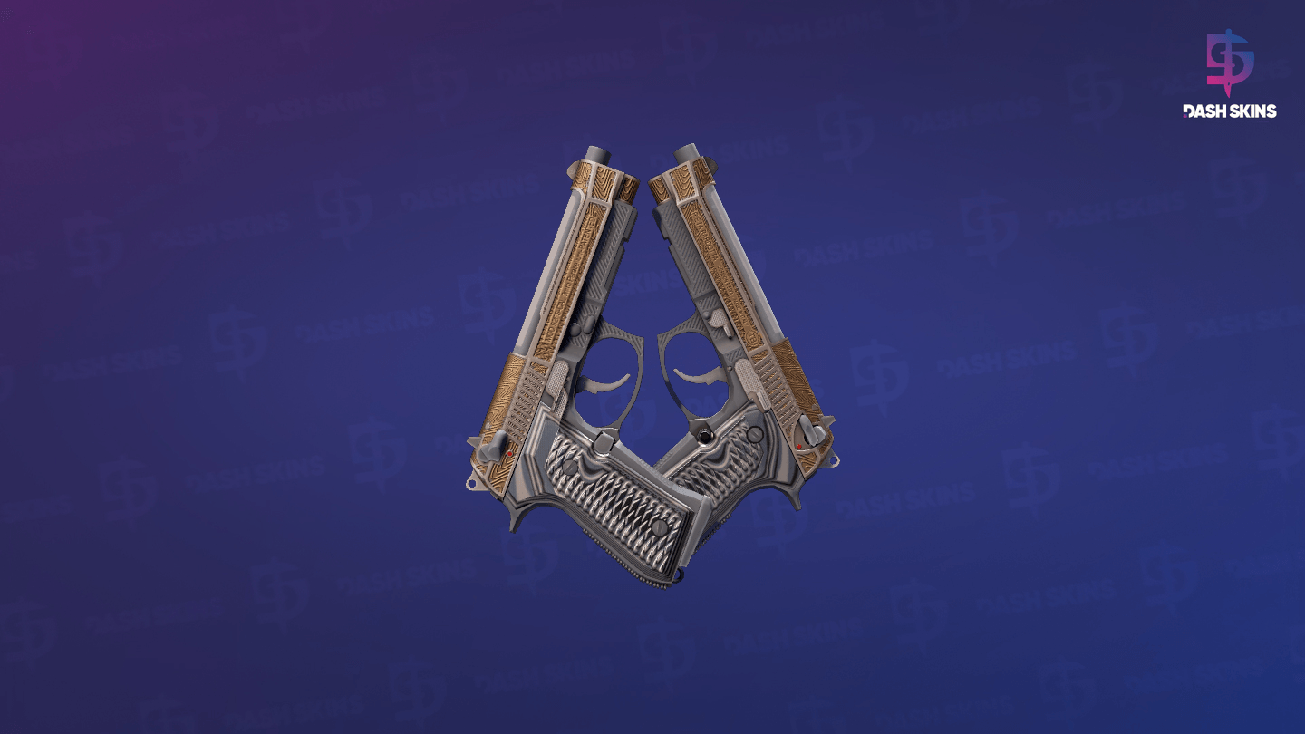 Dual Berettas | Tread (Factory New) Screenshot Playside