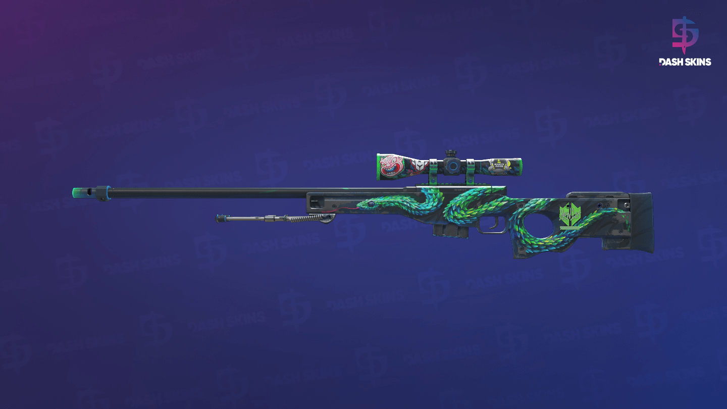 AWP | Atheris (Well-Worn) Screenshot Playside
