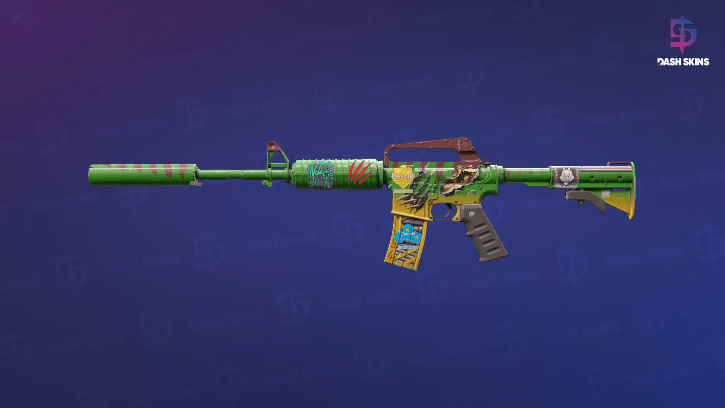 M4A1-S | Emphorosaur-S (Minimal Wear) Screenshot Playside