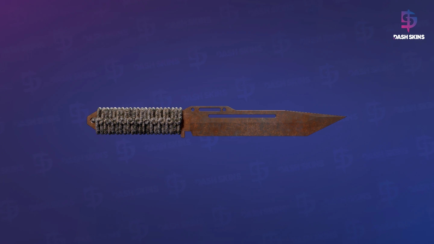 ★ Paracord Knife | Rust Coat (Battle-Scarred) Screenshot Playside