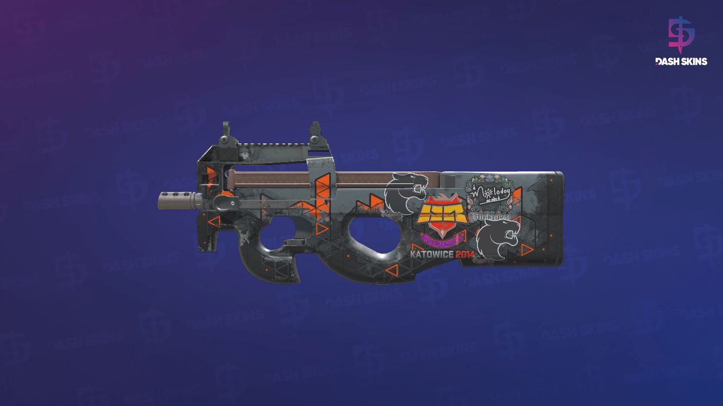 P90 | Trigon (Field-Tested) Screenshot Playside