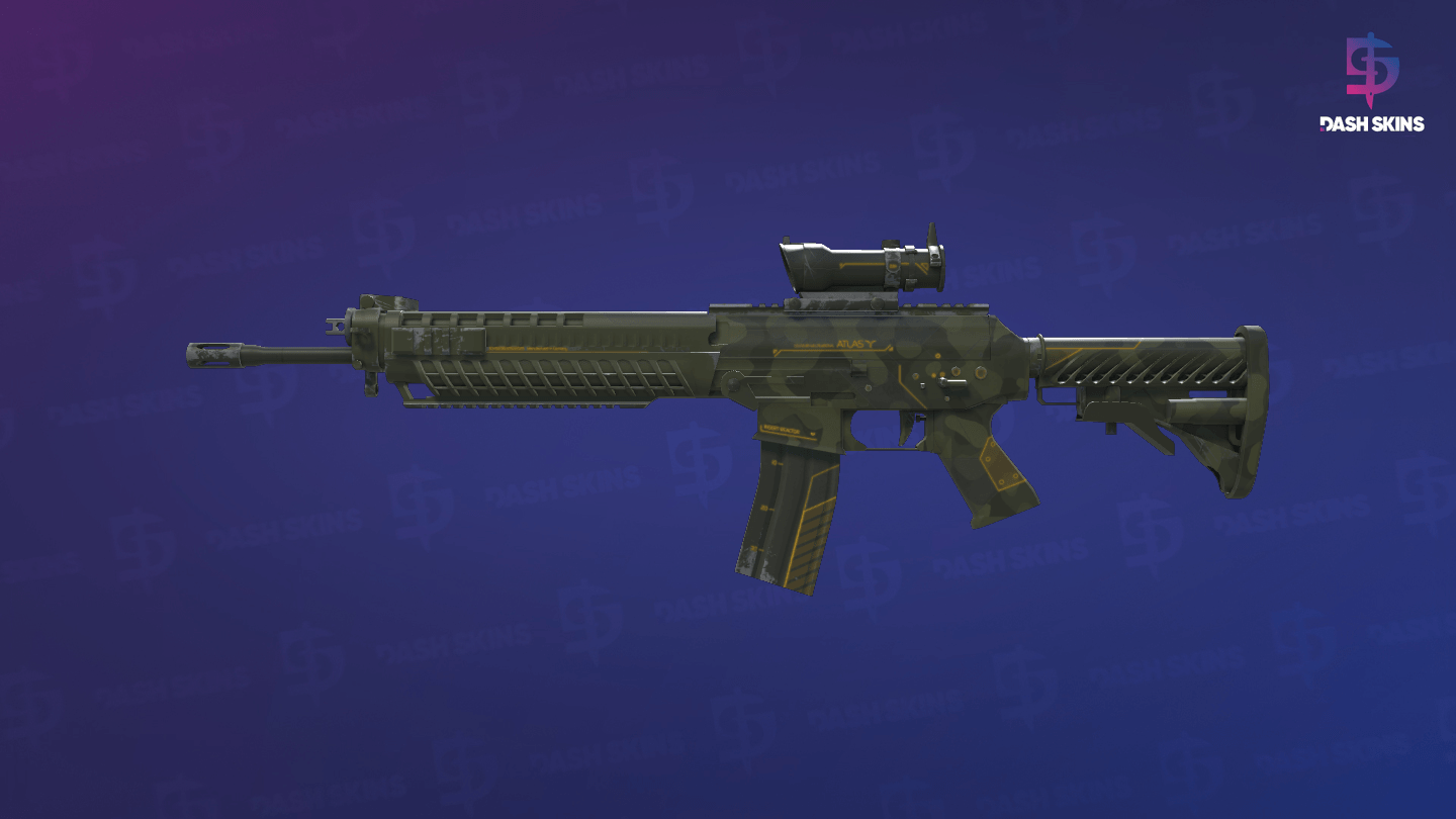 SG 553 | Atlas (Factory New) Screenshot Playside