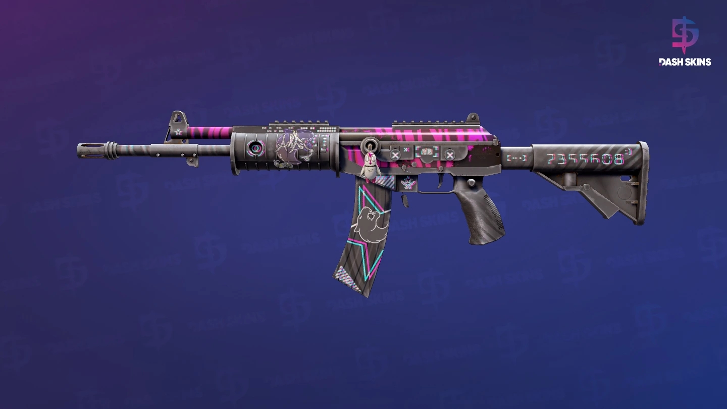 Galil AR | Chromatic Aberration (Well-Worn) Screenshot Playside