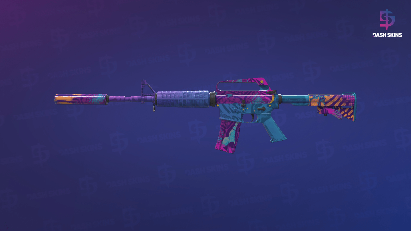 M4A1-S | Party Animal (Minimal Wear) Screenshot Playside